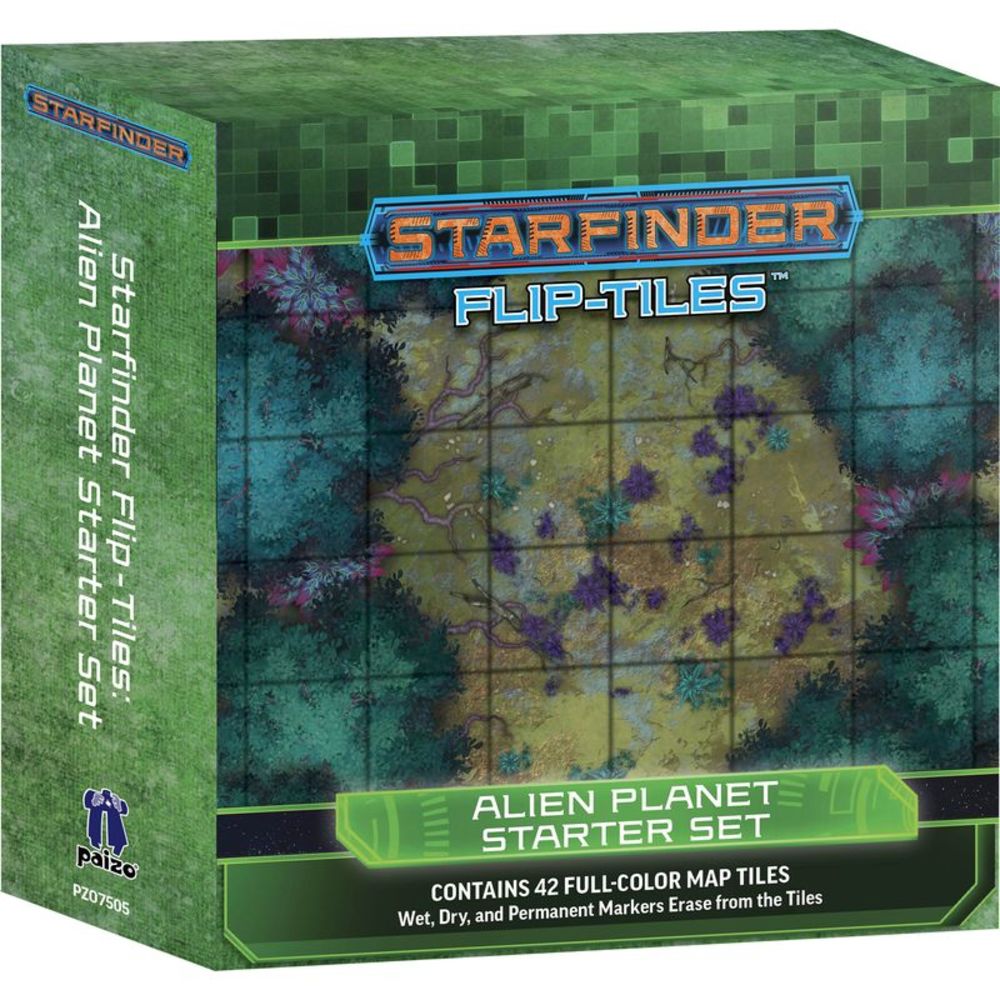 Starfinder Flip-Tiles: Alien Planet Starter Set